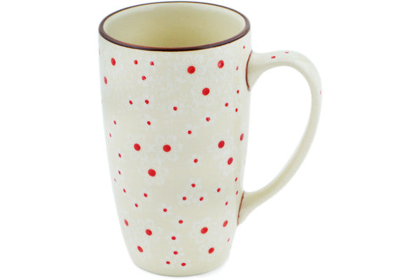 Porcelain Latte Mug, White